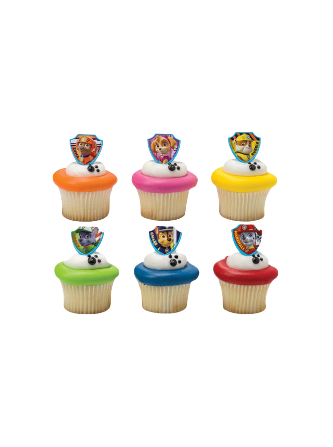 PAW Patrol Ruff Ruff Rescue Cupcakes - (Pack of 6)