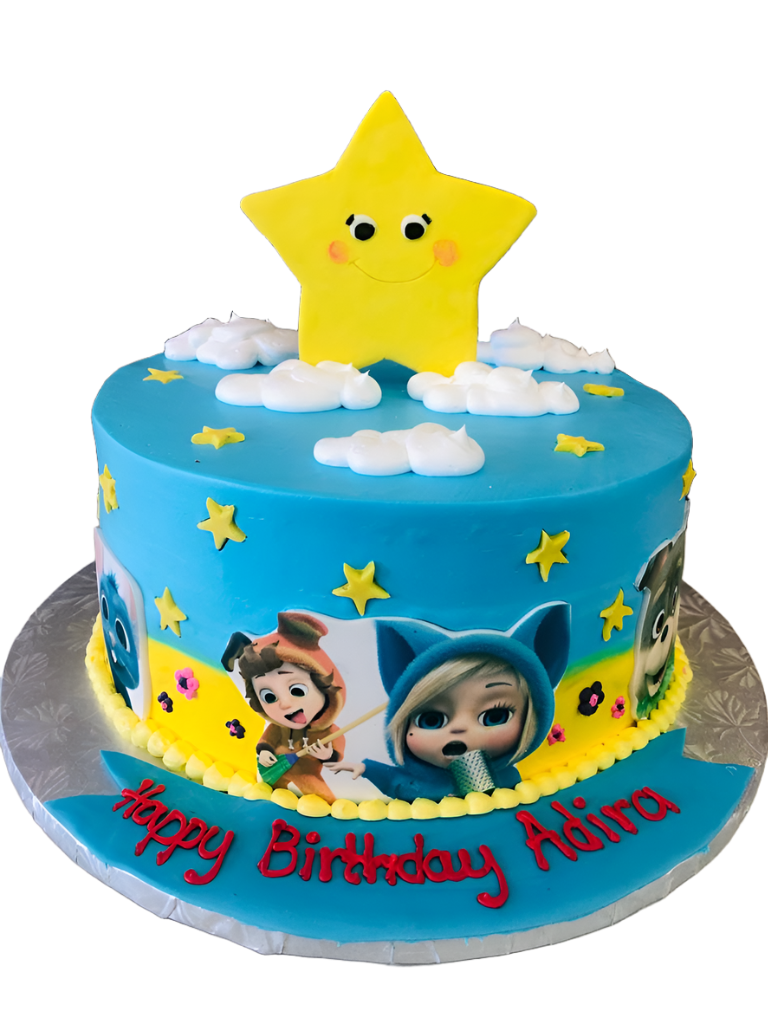 Dave & Ava Birthday Cake