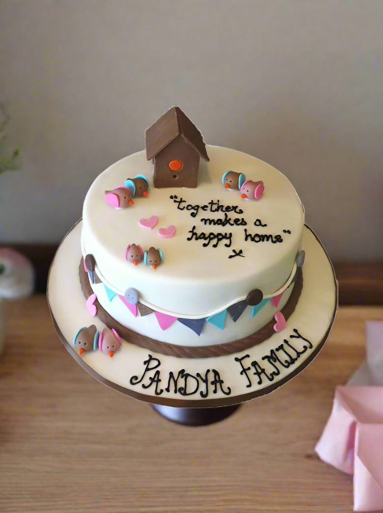 Pandya House Fondant Cake