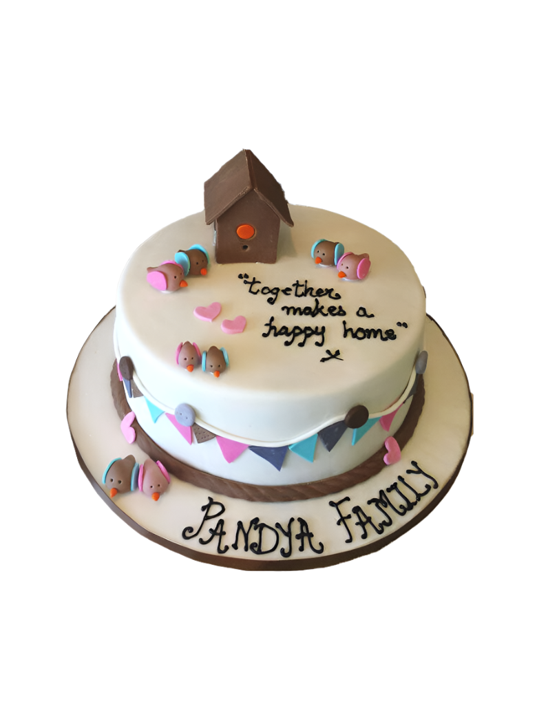Pandya House Fondant Cake