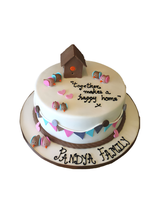 Pandya House Fondant Cake
