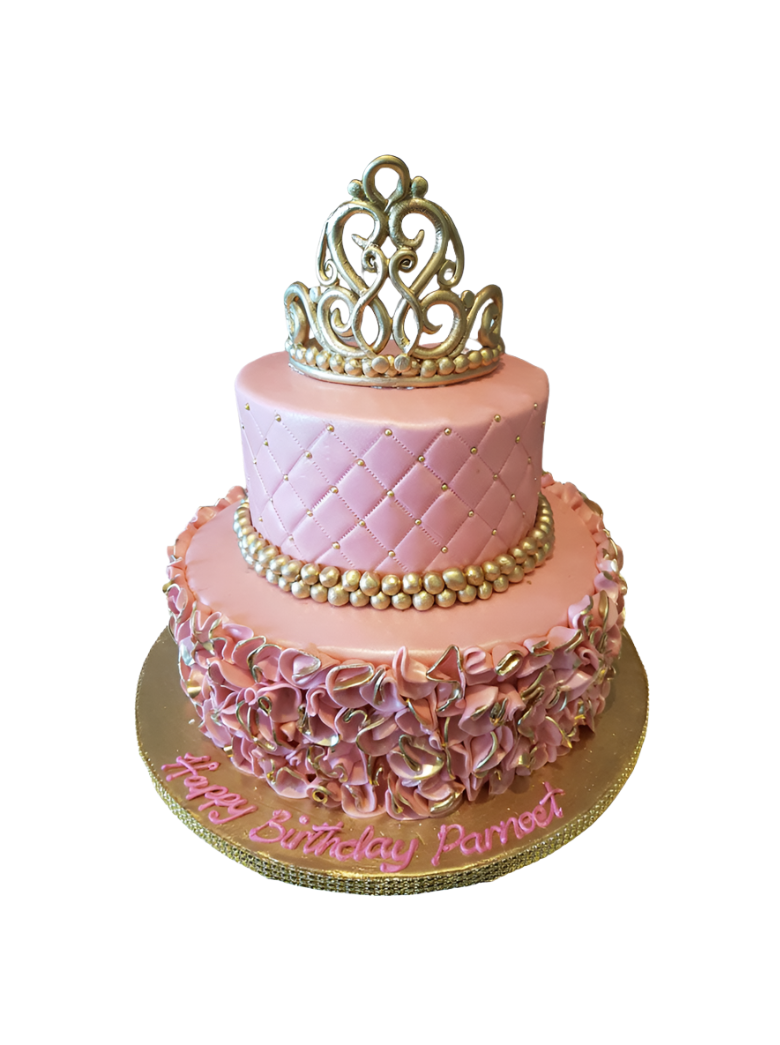 Parneet Fondant Birthday Cake