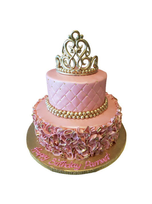 Parneet Fondant Birthday Cake