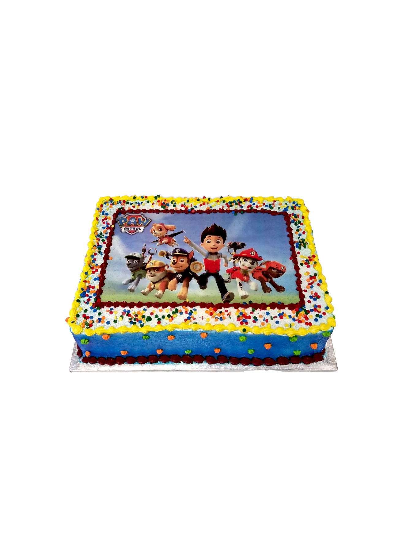 Paw Patrol Photo Cake