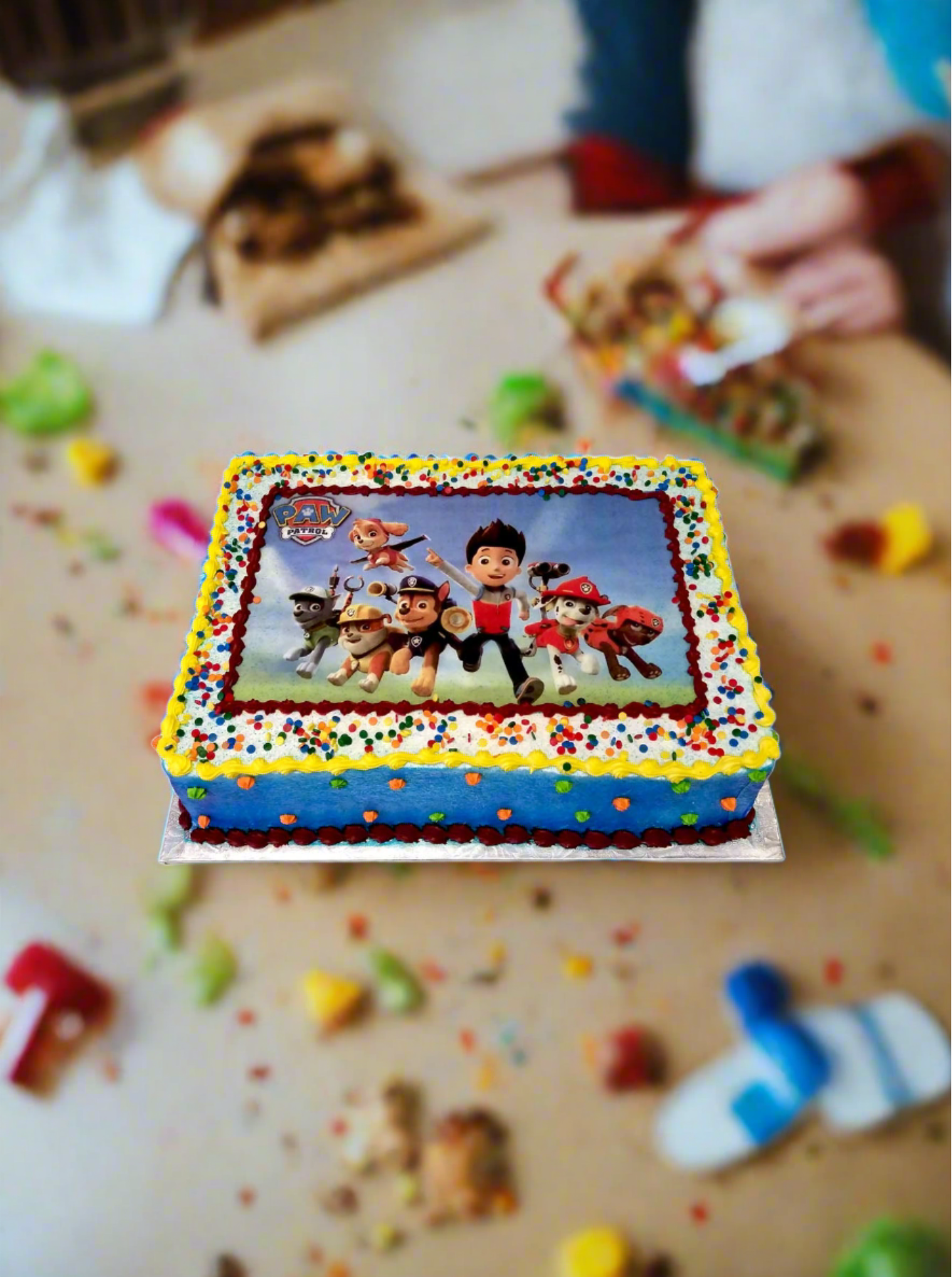 Paw Patrol Photo Cake