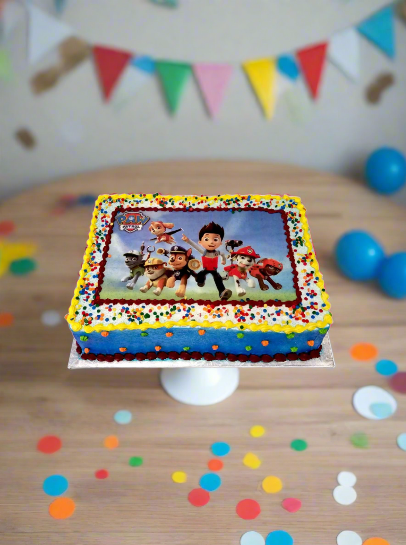 Paw Patrol Photo Cake