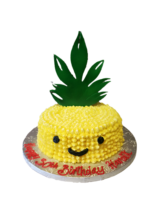 Pineapple Shaped Cake