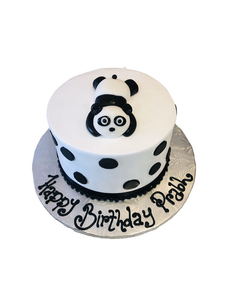 Prabh Panda Fondant Cake