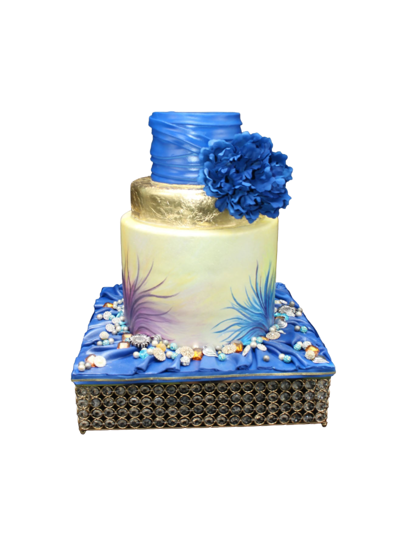 Precious Gems Wedding Cake