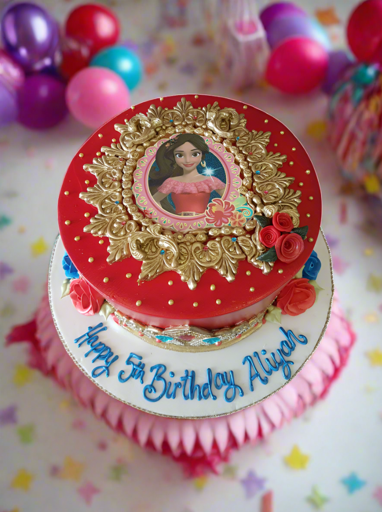 Princess Elena Birthday Cake