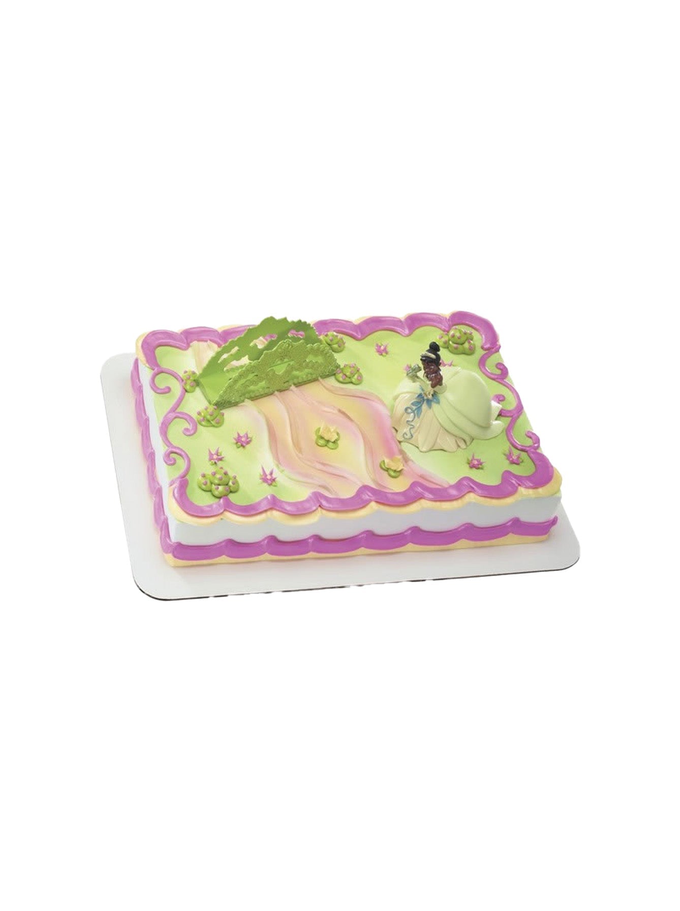 Princess Tiana & Frog Cake