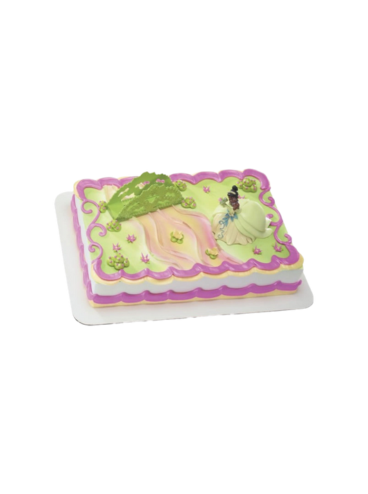 Princess Tiana & Frog Cake