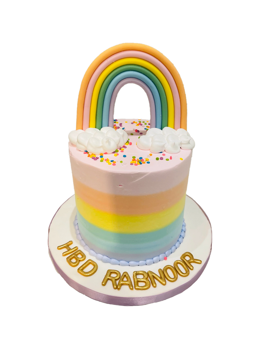 Rabnoor Rainbow Birthday Cake