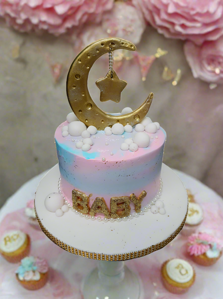 Raj & Harminder Baby Shower Cake