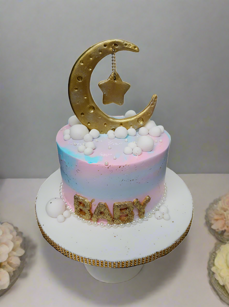 Raj & Harminder Baby Shower Cake