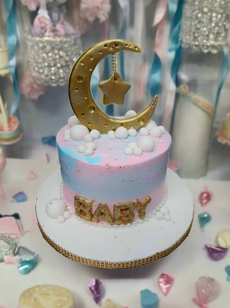 Raj & Harminder Baby Shower Cake