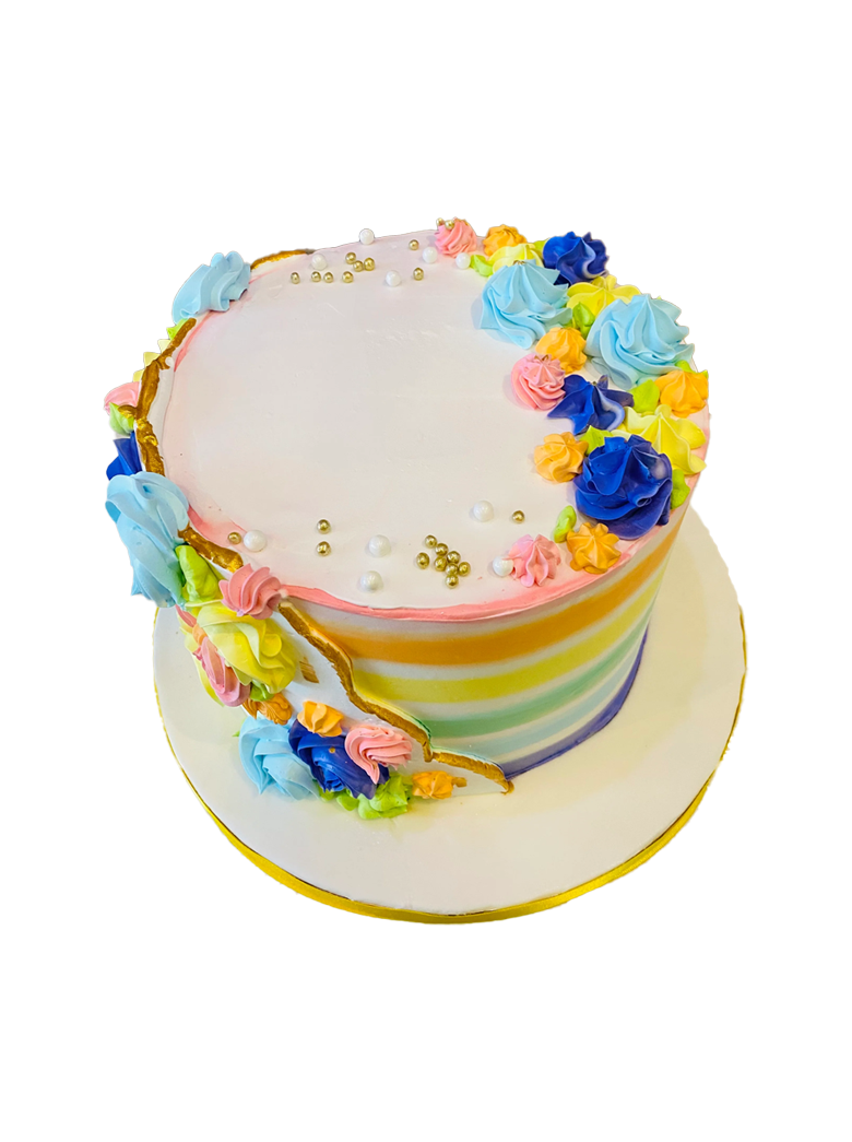 Rainbow Theme Cake