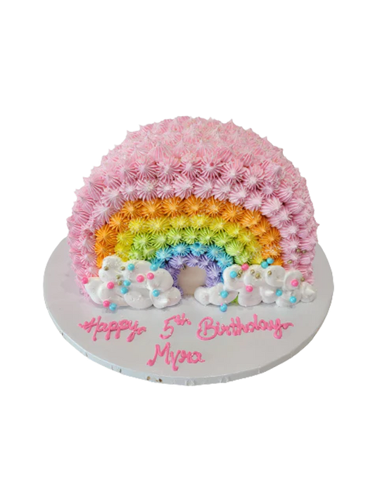 Rainbow Arch Cake