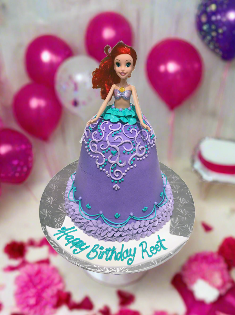 Reet Ariel Doll Cake