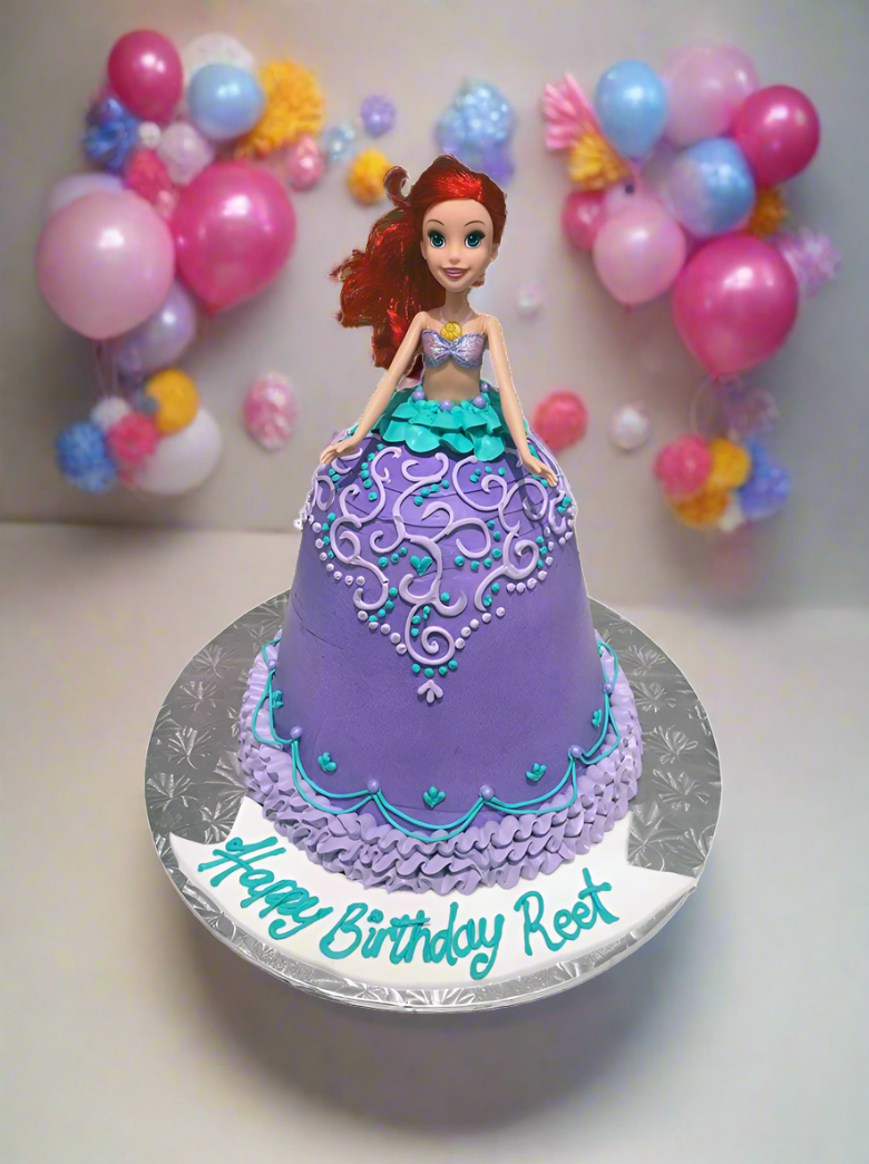 Reet Ariel Doll Cake