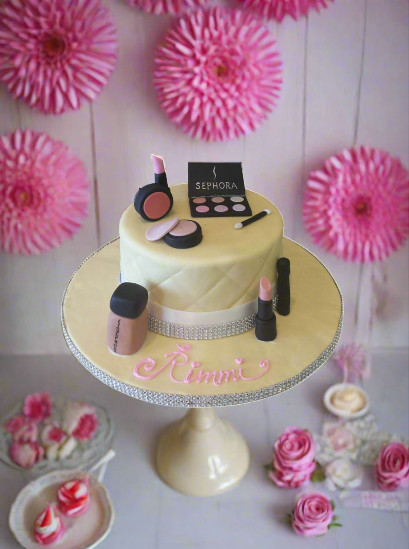 Rimmi Sephora Fondant Cake