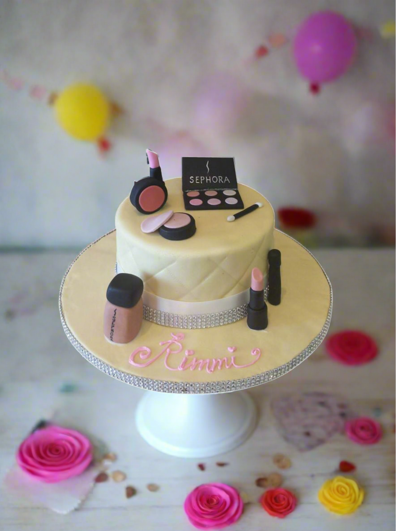 Rimmi Sephora Fondant Cake
