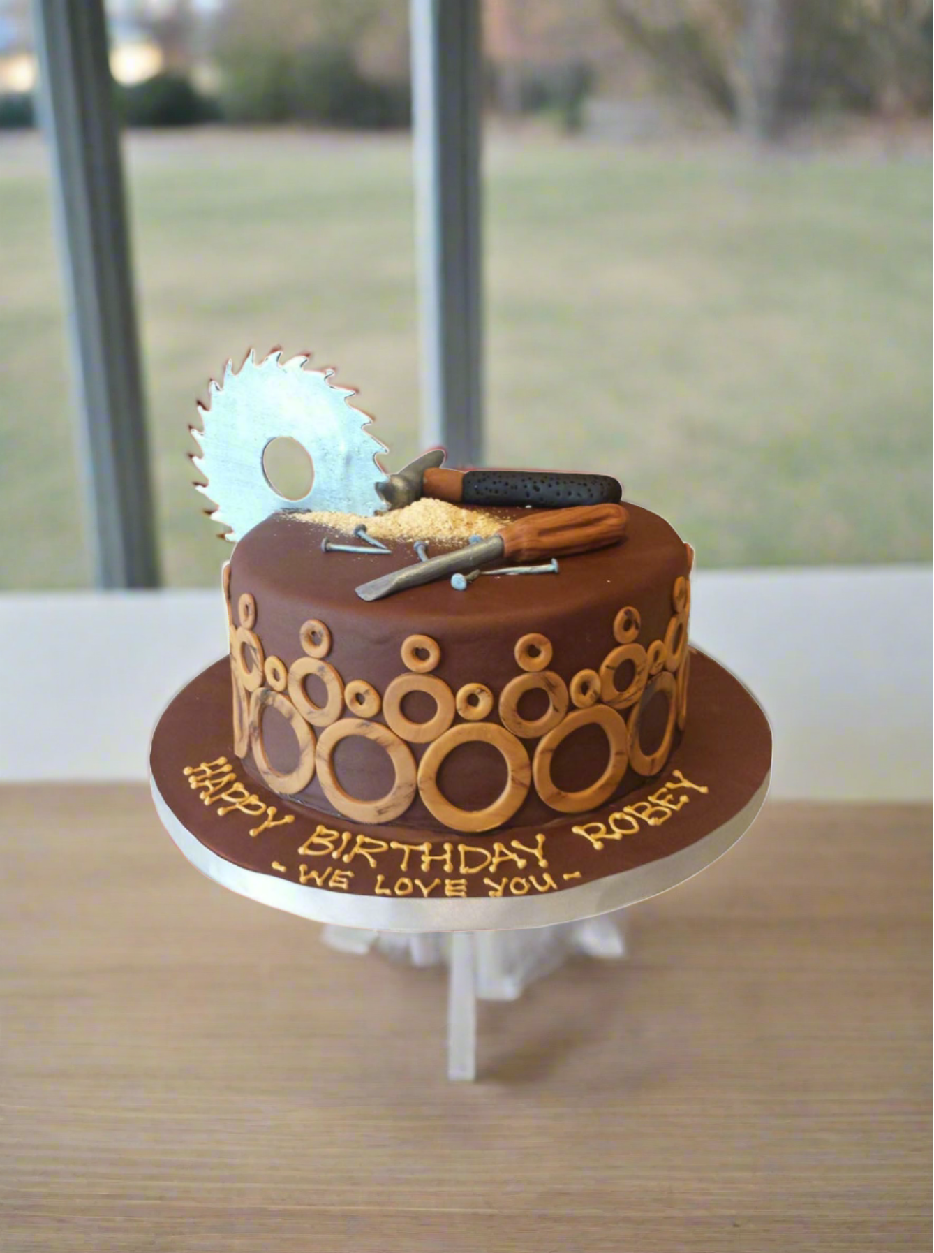Robey Mechanic Fondant Cake