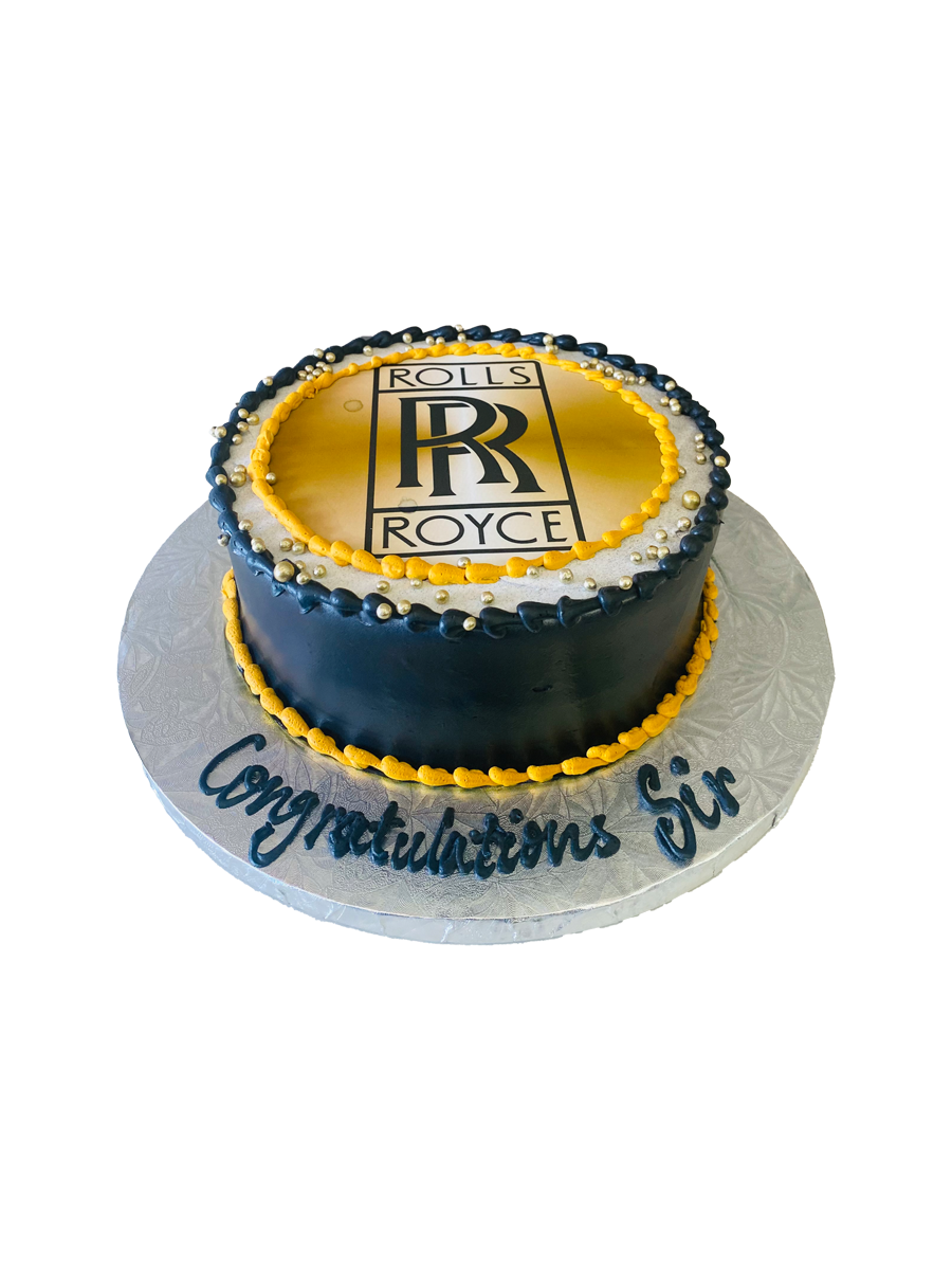 Rolls-Royce Photo Cake