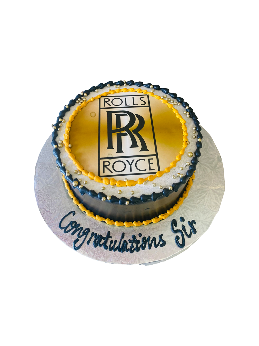 Rolls-Royce Photo Cake