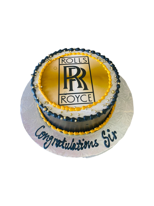 Rolls-Royce Photo Cake