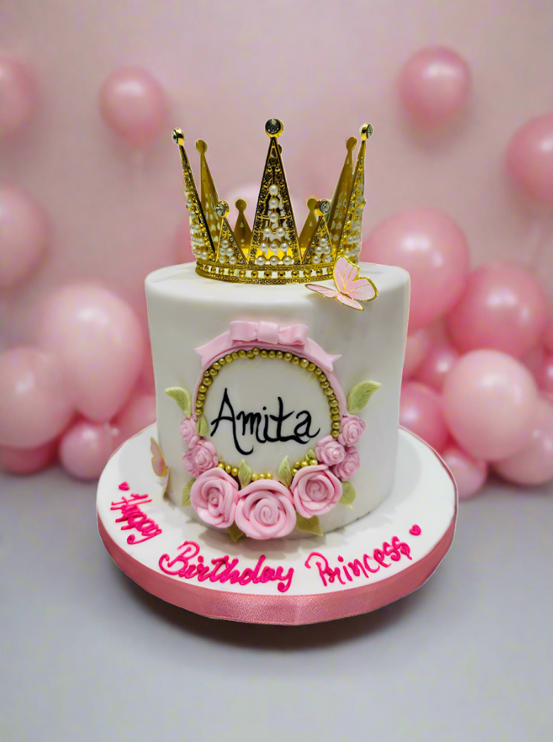 Ryka Fondant Birthday Cake