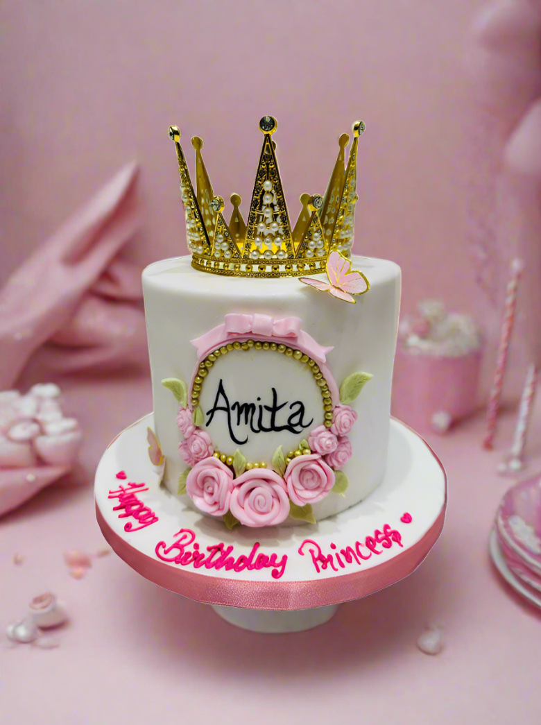 Ryka Fondant Birthday Cake