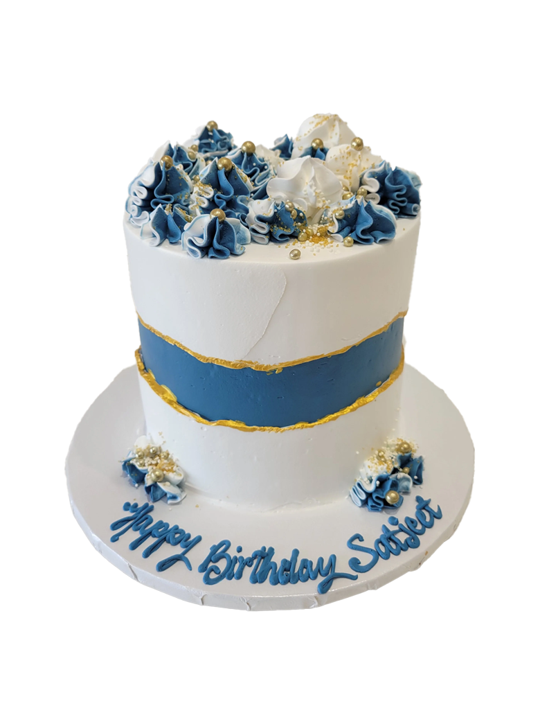Satjeet Blue Cream Cake