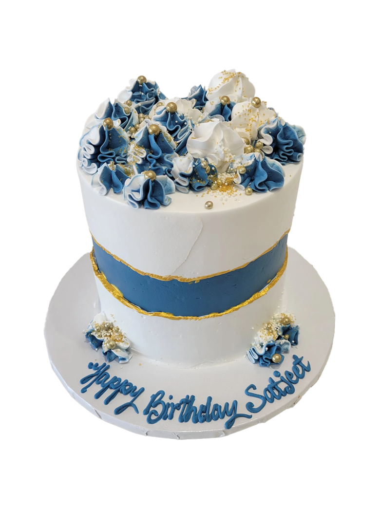 Satjeet Blue Cream Cake