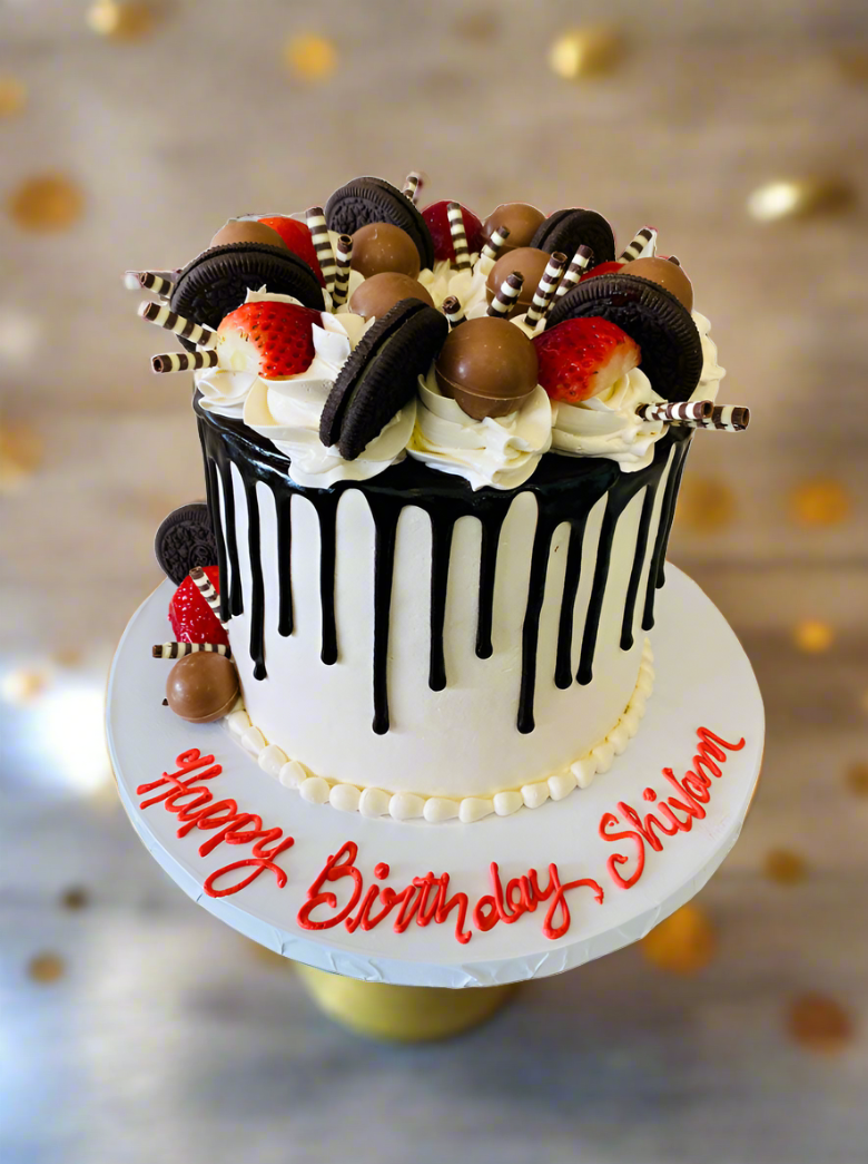Shivam Chocolate Birthday Cake