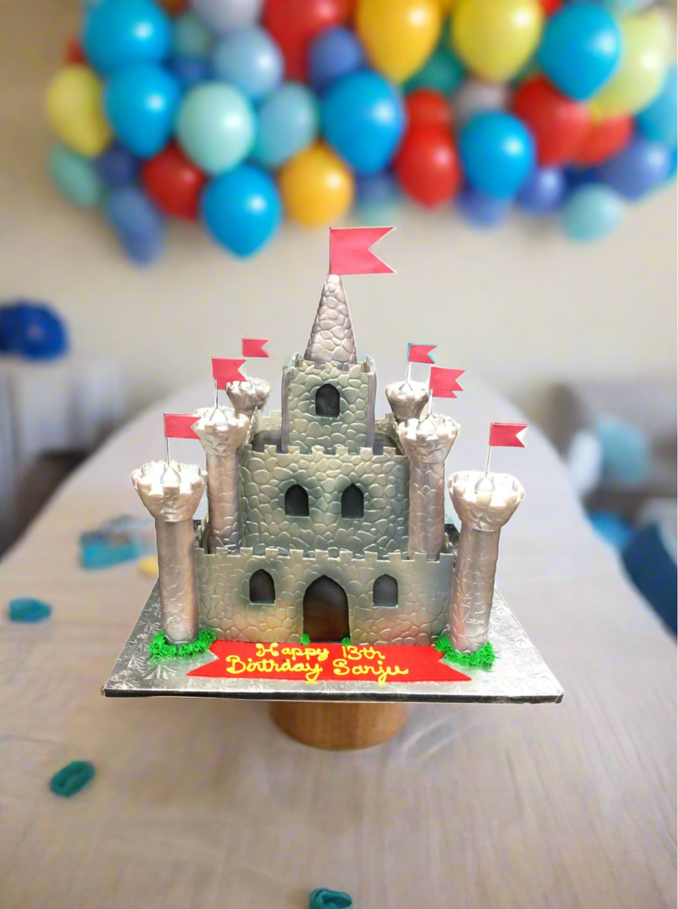 Sanju Castle Cake