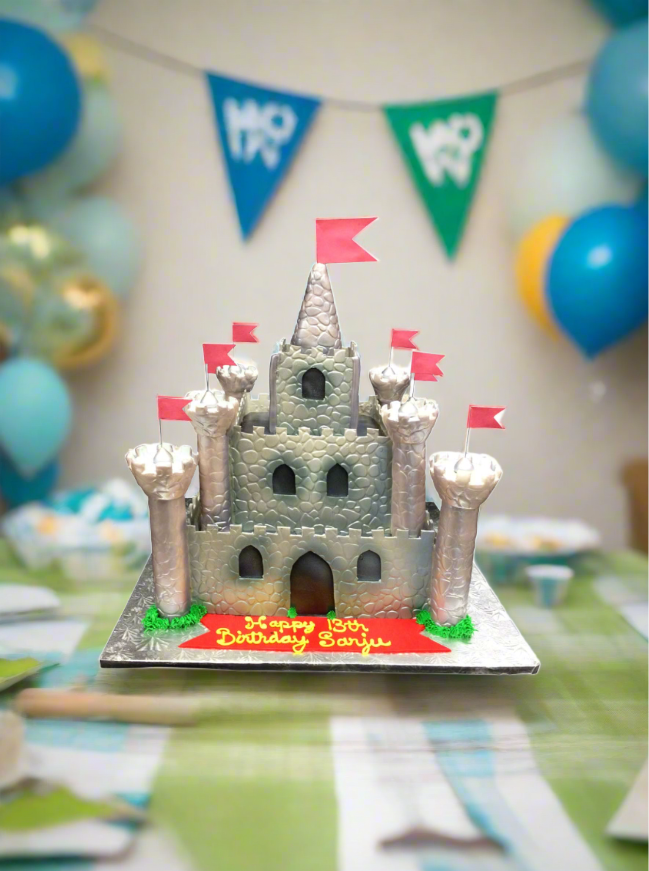 Sanju Castle Cake