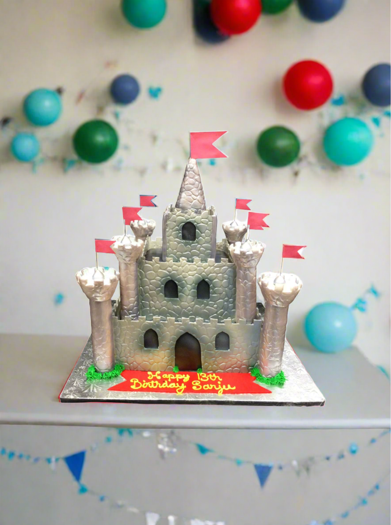 Sanju Castle Cake