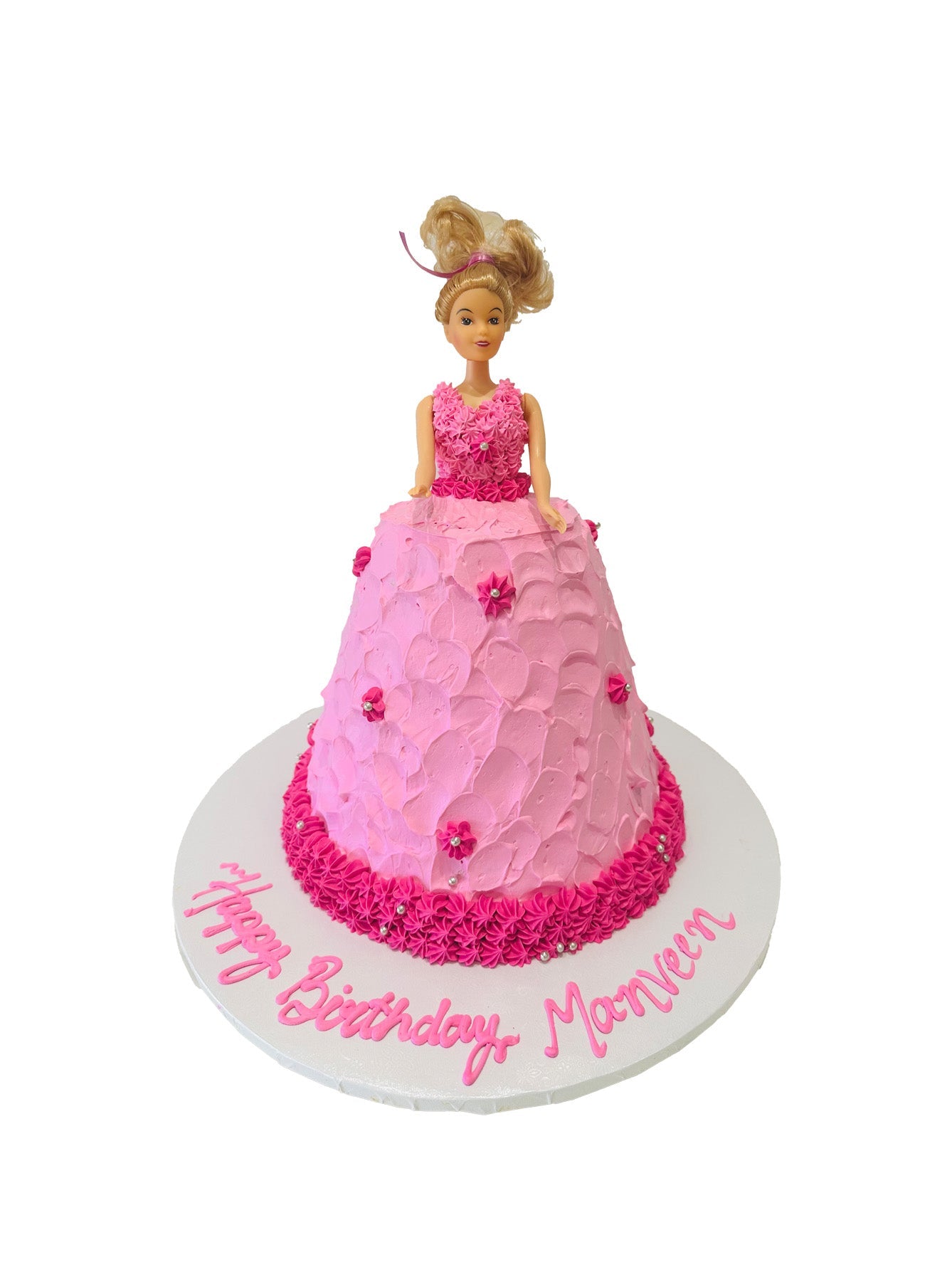 Saran Diva Barbie Doll Cake