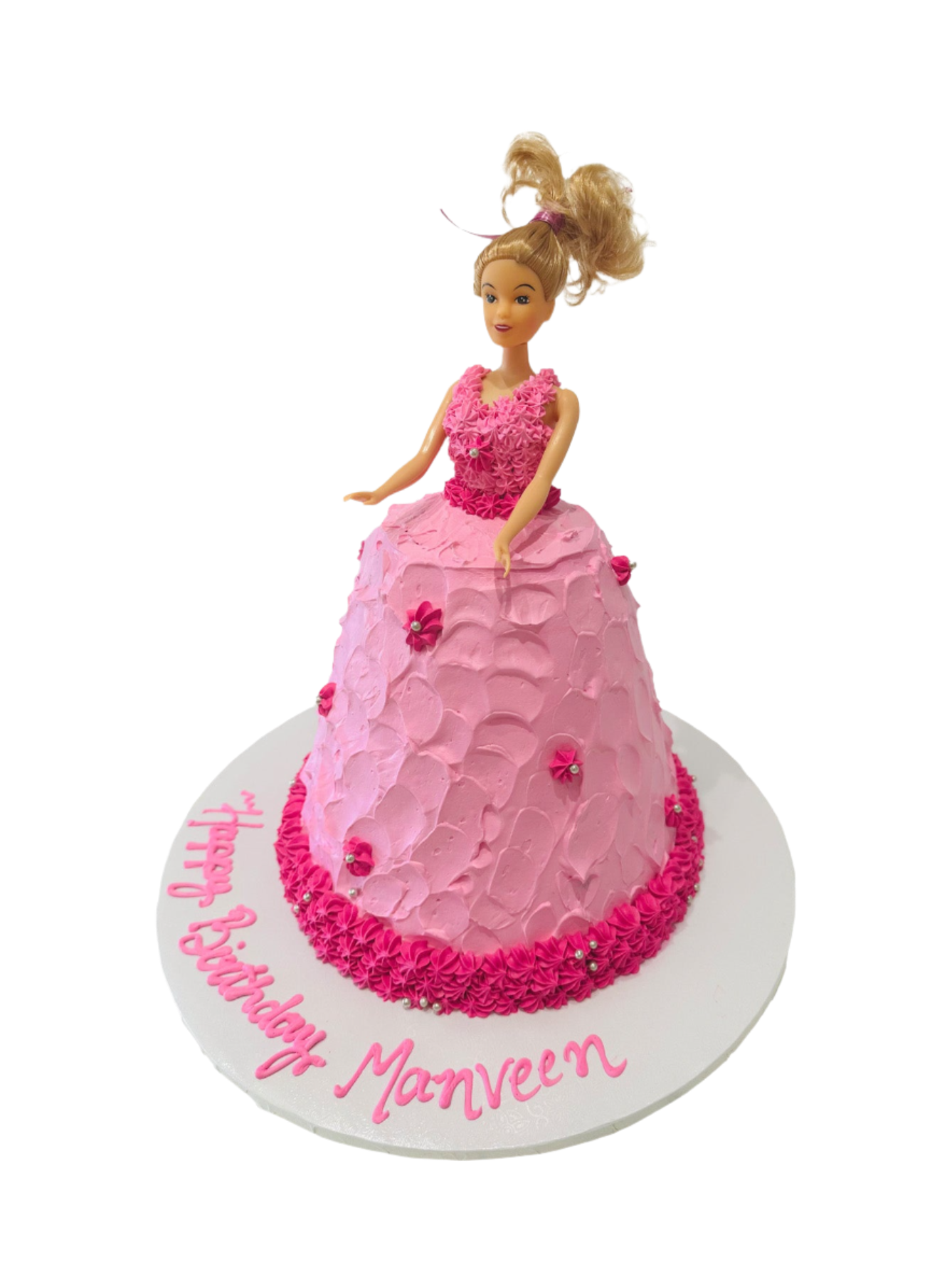 Saran Diva Barbie Doll Cake