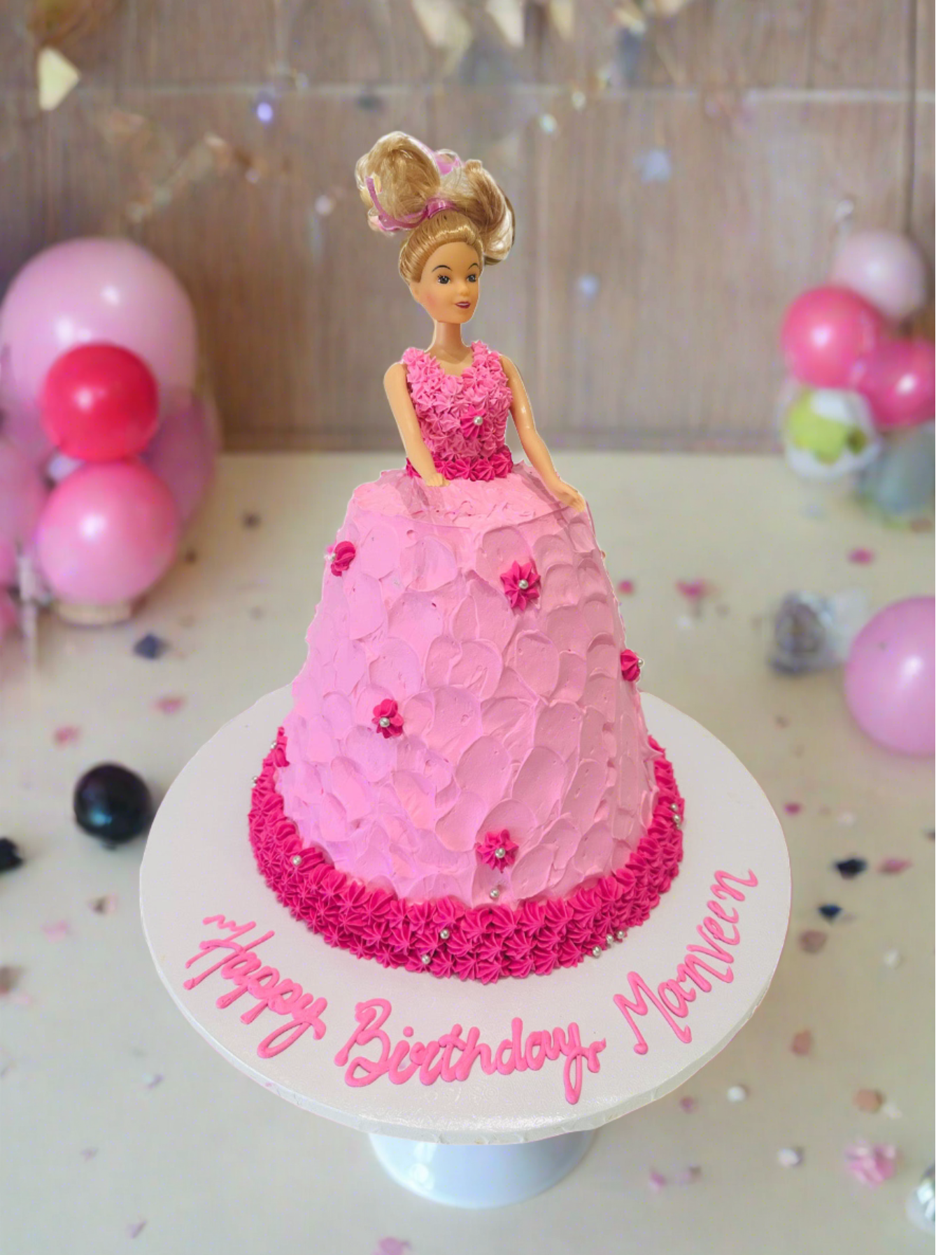 Saran Diva Barbie Doll Cake