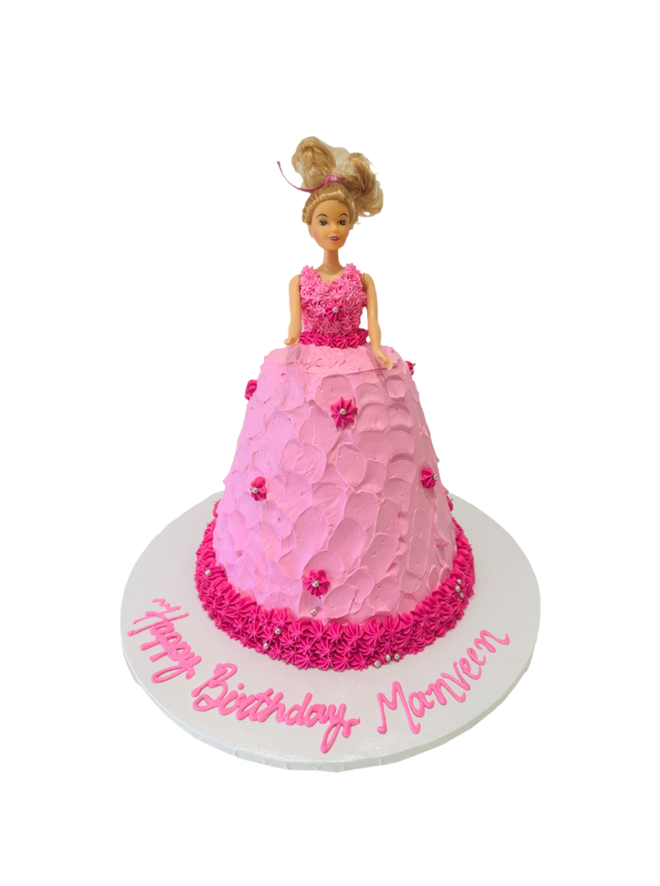 Saran Diva Barbie Doll Cake