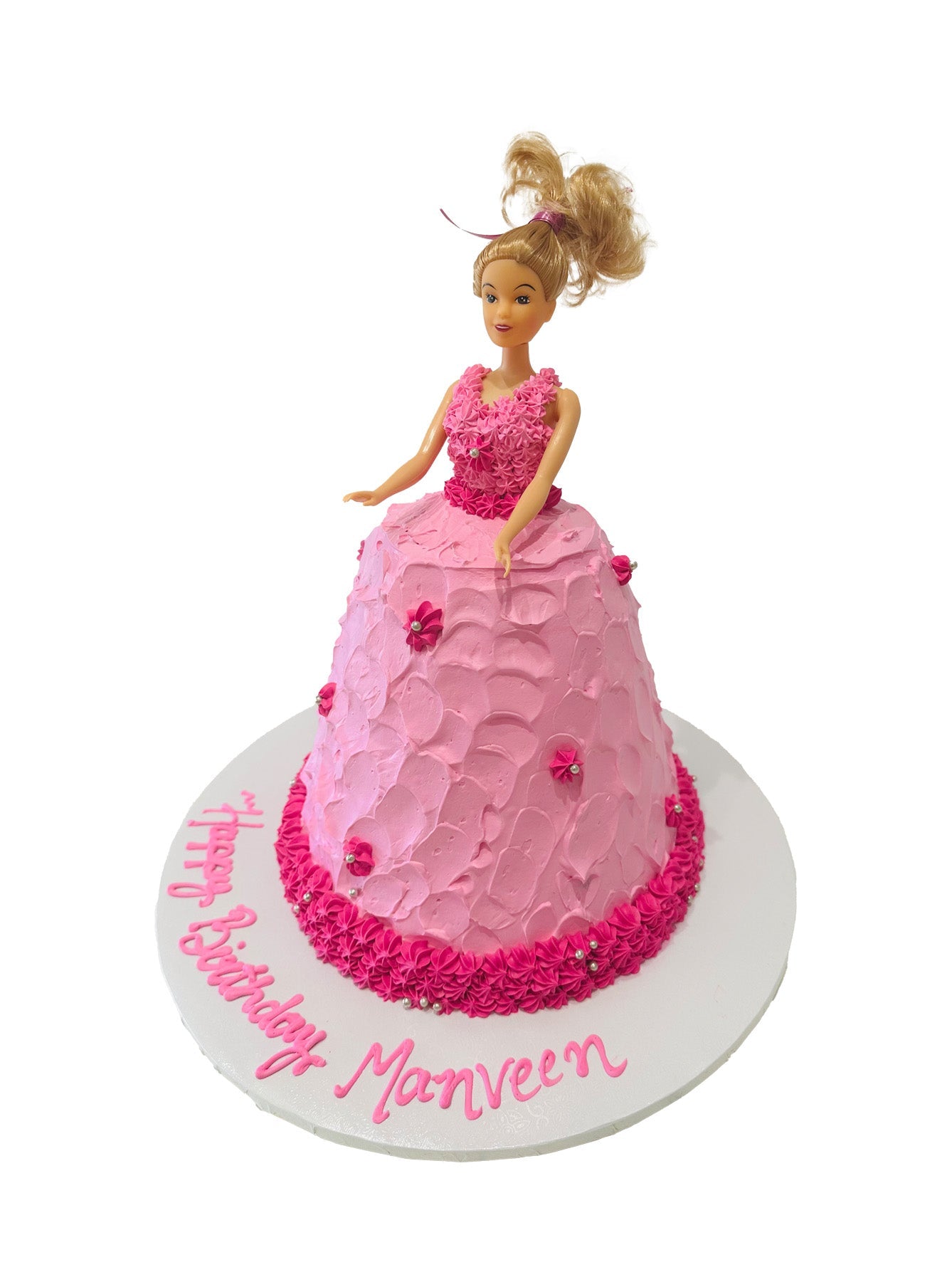 Saran Diva Barbie Doll Cake