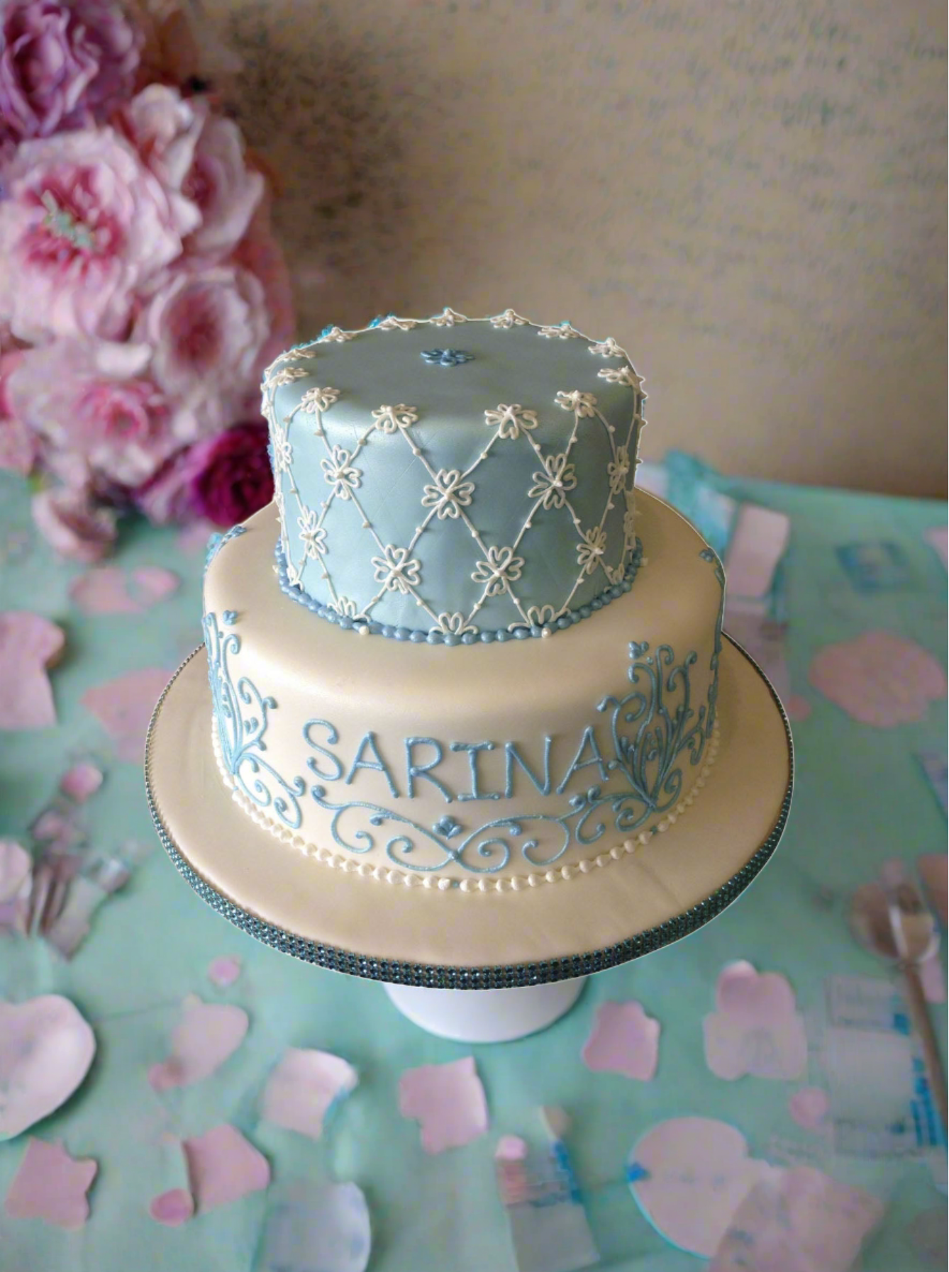 Sarina Fondant Cake