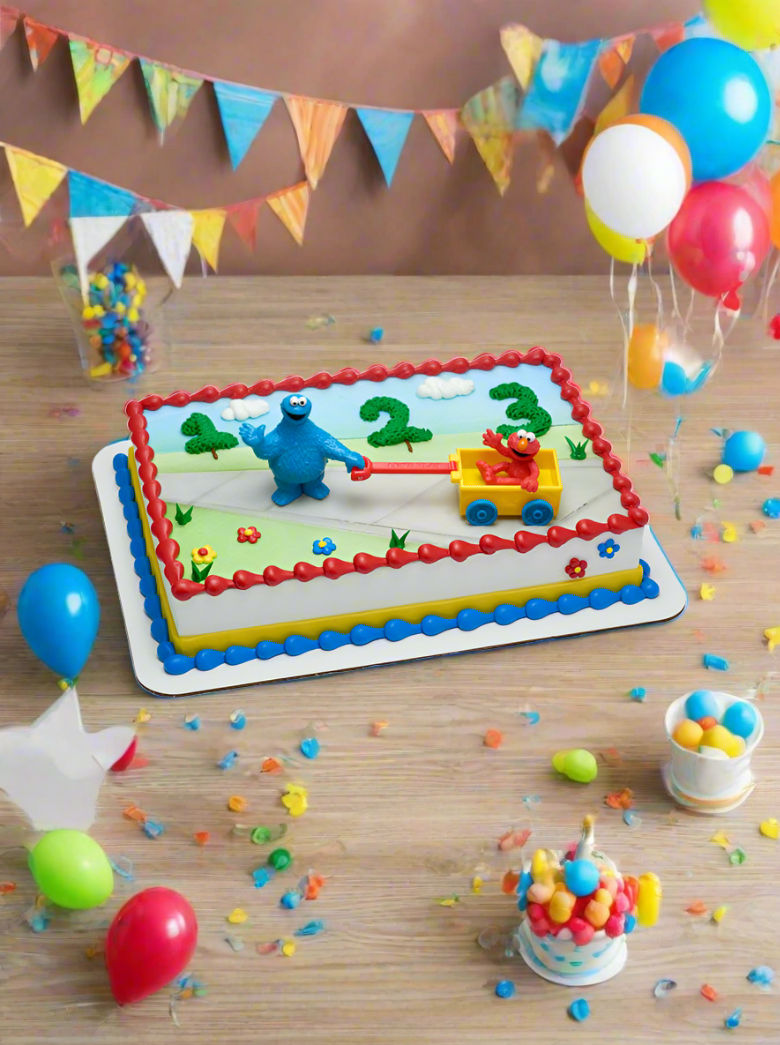 Sesame Street Let's Play Cake
