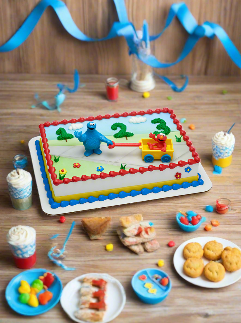 Sesame Street Let's Play Cake
