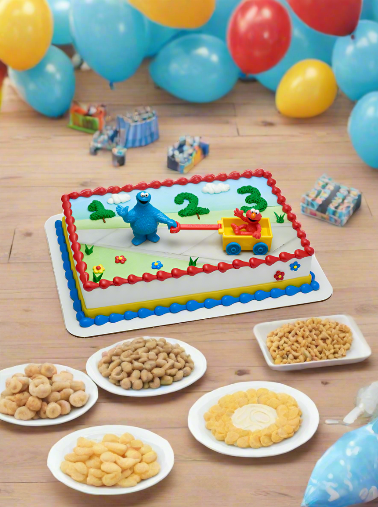 Sesame Street Let's Play Cake