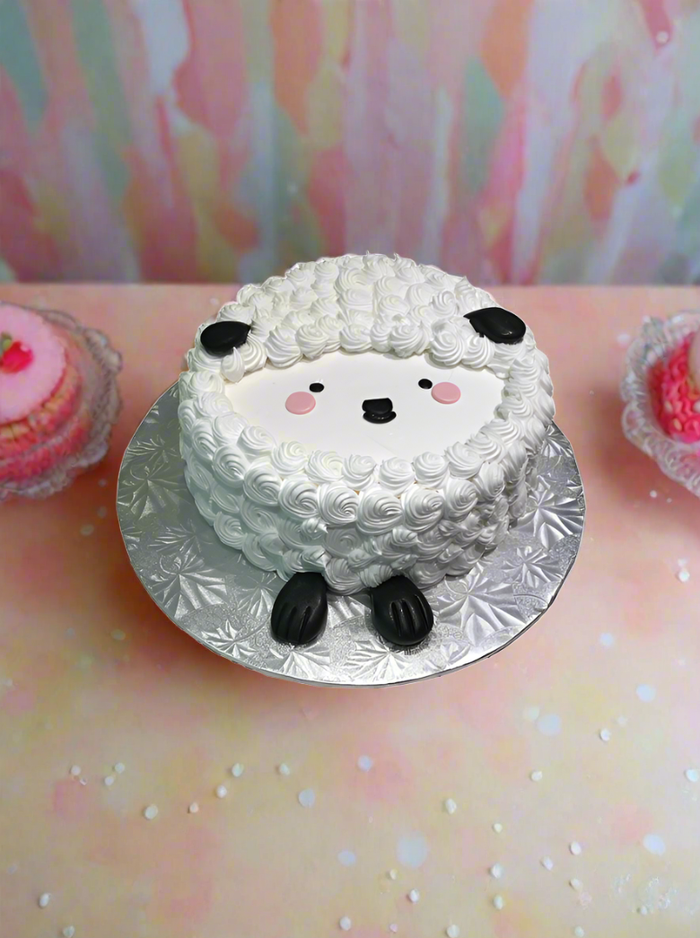 Sheep Birthday Cake