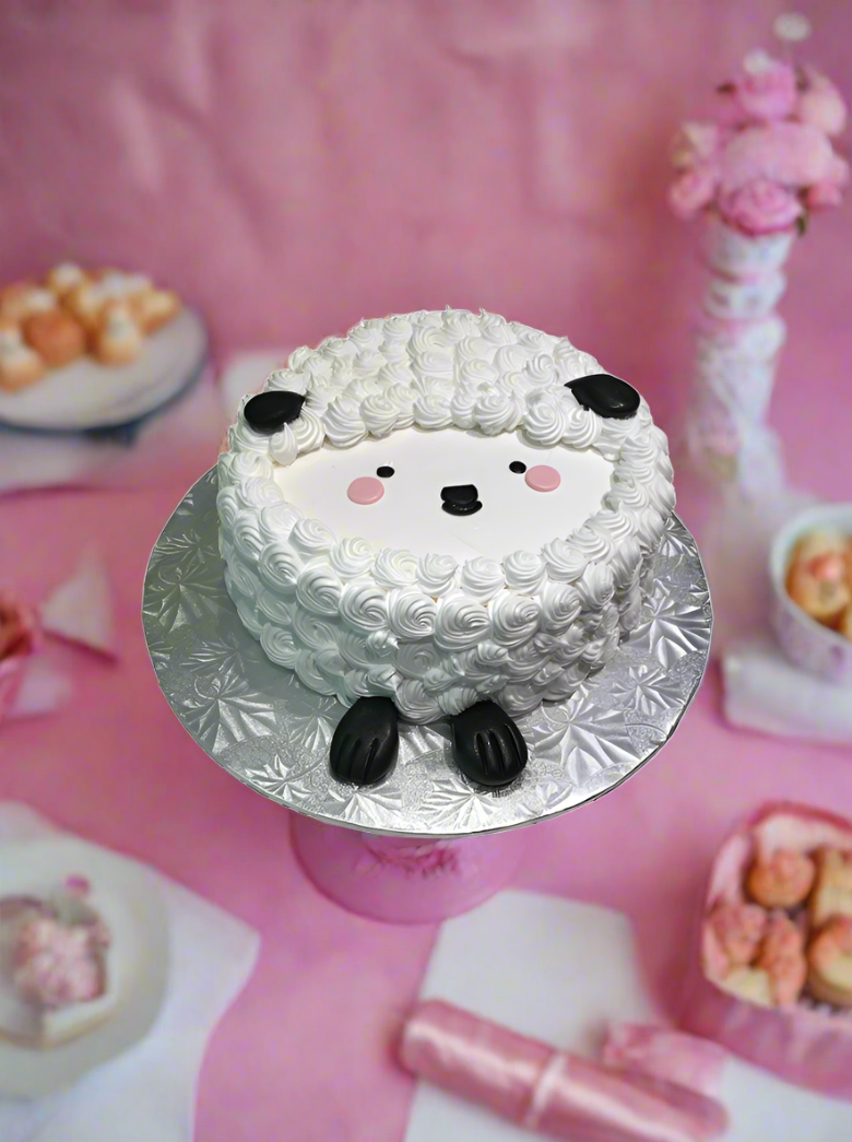 Sheep Birthday Cake