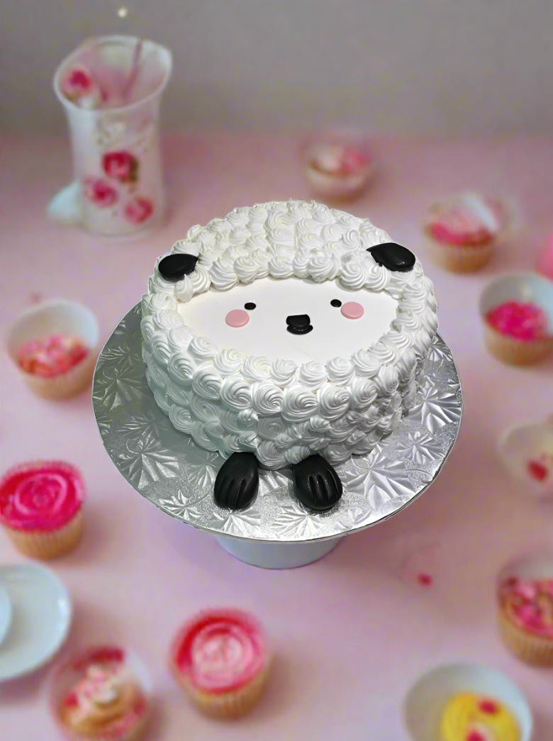 Sheep Birthday Cake